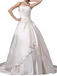 Satin Pleated Applique  Dress