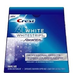Crest Whitestrips Professional 20 pouches (40 Streifen) 3D White Dental Whitening formula Bleaching Zahnbleich system
