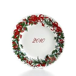 Martha Stewart Collection Limited Edition Holiday Garden Plate
