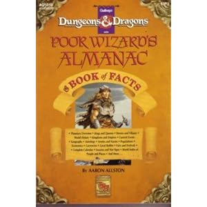 Poor Wizard's Almanac and Book of Facts (Dungeons and Dragon Challenger Series) by Aaron Allston