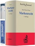 Produkt-Bild: Markenrecht: Kommentar zum Markengesetz, zur Pariser Verbands&uuml;bereinkunft und zum Madrider Markenabkommen. Dokumentation des nationalen, europ&auml;ischen und internationalen Kennzeichenrechts