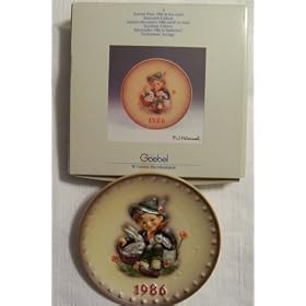HTF--1986 Goebel Hummel Annual Plate in Original Box -- Mint Condition!!!
