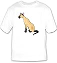 T-shirt with cat, burmese, animal, feline