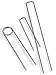 Gardener's Supply Company Extra-Tall Earth Staples, Set of 10 | Rust-Resistant 11-Guauge Galvanized Steel Wire for Anchoring & Garden Landscaping - 10