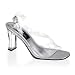 ROMANCE-351 3 1/4 Inch Sexy Low Heel Shoes Square Heel Sling Back Sandal Pleaser