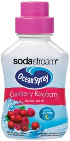 SodaStream Ocean Spray Cranberry Raspberry Syrup, 500ml by SodaStream USA