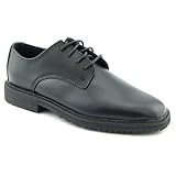 IMAGE OF AFTER SIX 4 Eye Blucher Oxford Mens SZ 7 Black Oxfords Shoes