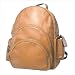 Expandable Loop Handle Laptop Backpack Color: Tan