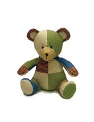 Toy: Little Builder Patchwork Bear - Eddie Bauer Baby