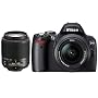 Nikon D40 SLR-Digitalkamera (6 Megapixel) Double Z&hellip von Nikon