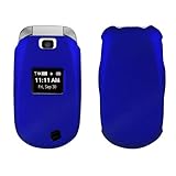 iNcido Brand LG Revere VN150 Cell Phone Rubber Dark Blue Protective Case Fa ....