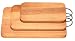 Eddingtons Beech Prep Board with Stainless Steel Handle, Large, 40 x 27 x 19 cm