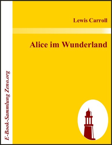 Buch - Cover Alice im Wunderland - Lewis Carroll - Contumax GmbH & Co. KG