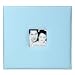 Fashion Fabric Top-Load Scrapbook - Sky Blue (12x12")