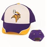 Minnesota Vikings Tri-Color Adjustable Baseball Hat