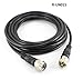 CablesOnline 15ft Premium Grade RG8x Coax UHF (PL259) Male to N-Type Male Antenna Cable (R-UN015)