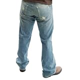 LUCKY Brand Jeans RLX Bootleg Lowrise 31 regular Loose Light Wash Mens by Lucky Brand