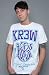 KR3W The Champion Tee in White,T-shirts for Men