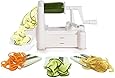Spiralizer Tri-Blade Vegetable Spiral Slicer, Strongest-Heaviest, Best Veggie Pasta Spaghetti Maker for Low Carb/Paleo/Gluten-Free Meals