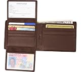 Royce Leather RFID - blocking Euro Commuter Wallet