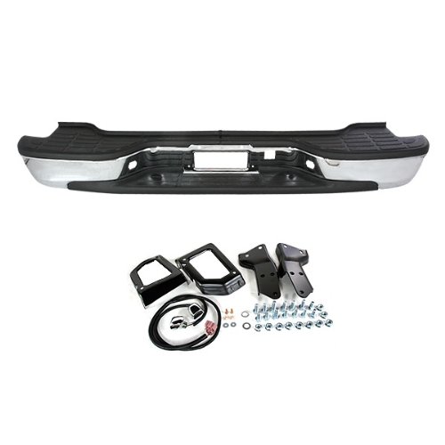 Carpartsdepot Chrome Rear Bumper Assembly Steel Bar Replacement W Pad 364 15116 20 Ch Gm1103103 12496087 Homoanonaoneraa Carpartsdepot Chrome Rear Bumper Assembly Steel Bar Replacement W Pad 364 15116 20 Ch Gm1103103 12496087 Homoanonaoneraa