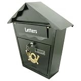 Review TOOLTIME  / Outside Lockable Black Letter Letterbox Post PostBox