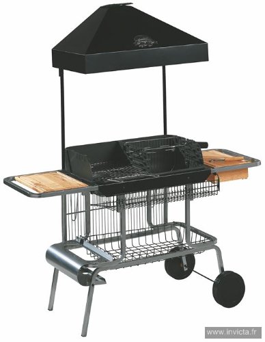 Barbecue en fonte au charbon de bois Grillardin de Luxe