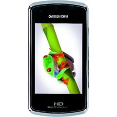 Medion Life X47006 Digitaler 3D Camcorder (8,1 cm (3,2 Zoll) Display, 5 Megapixel, 4-fach digitaler Zoom) schwarz