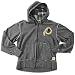 Washington Redskins Retro Sport Slim Fit Full Zip Fleece Hooded Sweatshirt - X-Large
