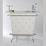 LOUNGE HAUS BAR THEKE BARTRESEN von DESIGN DELIGHTS bartisch hausbar minibar weiss