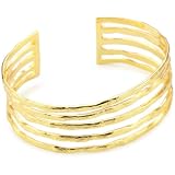 gorjana Perry Gold-Tone Five Band Cuff Bracele