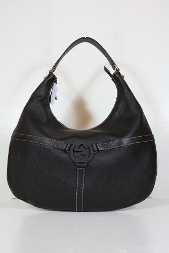 Gucci Handbags Black Hobo Leather 253338