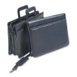 Sleek Tri-Pocket Tufide Briefcase