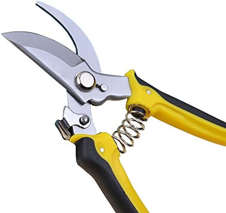 SDTOOLS 8-inch Premium Bypass Pruning Shears, Extra Sharp Blade Garden Pruners,Shears For Trees, Hedges, Shrubs and Roses
