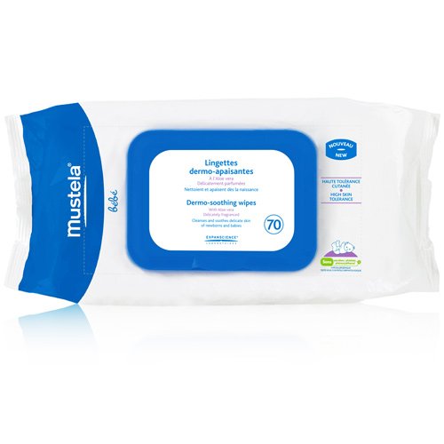 Mustela Cleansing and Soothing Wipes (70 count)