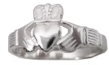 Sterling Silver Irish Claddagh Celtic Ring Size 7, 8, 9