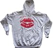 KISS ME - KISS ME FOOL - Grey Hoodie