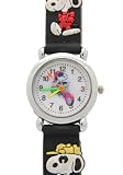 TimerMall OEM - Montre Enfants - Quartz - Caoutchouc - L?? Cartoon Snoopy tocycle Kid Strap BlackSport Watches