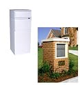 dVault Mailboxes Locking Mailbox & Package Delivery Vault- DVCS0015-3, White