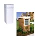 dVault Mailboxes Locking Mailbox & Package Delivery Vault- DVCS0015-3, White