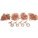 Twisted Toggle Clasps Beading Copper Plated Approx 48