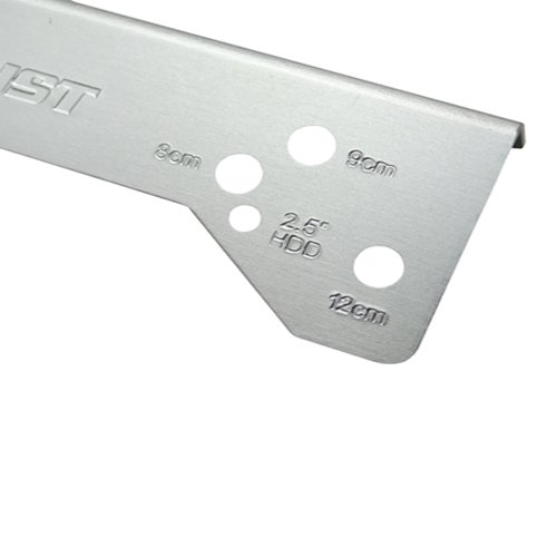 Akust Case Fan Bracket 80mm 92mm 120mm to 3.5 5.25 Inch Bay and 2.5