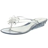  : Nine West Women's Hotdots Sandal,Clear,10 M US