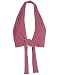 Tie front halter top
