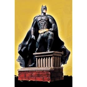 DC Direct Batman Begins Mini-Statue Batman on Rooftop by Batman