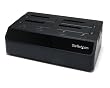 StarTech.com SATDOCK4U3E 4 Bay eSATA USB 3.0 to SATA Hard Drive Docking Station for 2.5/3.5 HDD