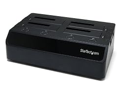 StarTech.com 4 Bay eSATA USB 3.0 to SATA Hard Drive Docking Station for 2.5/3.5 HDD