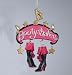 Fashion Avenue "Booty Shaker" Christmas Ornament Plaque with Sexy Shoes