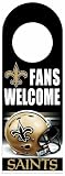 NFL New Orleans Saints Wood Door Hanger