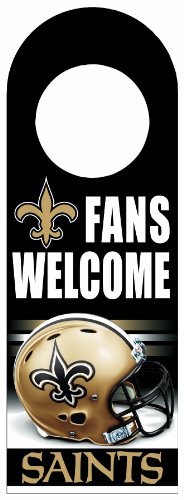 NFL New Orleans Saints Wood Door Hanger